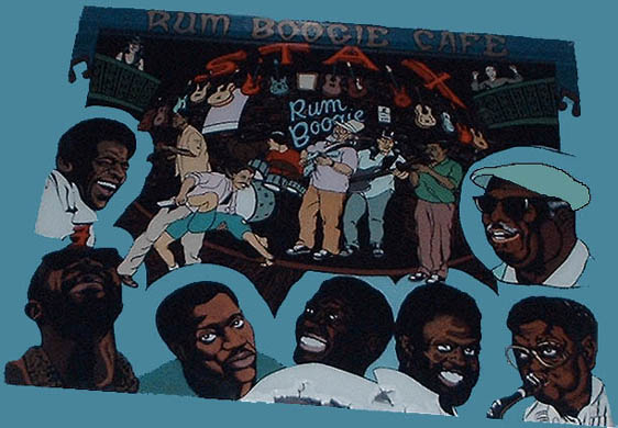 blues artist painting